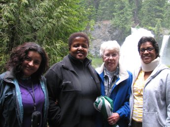 Betty Smith joins ELAW Fellows at Sahalie Falls