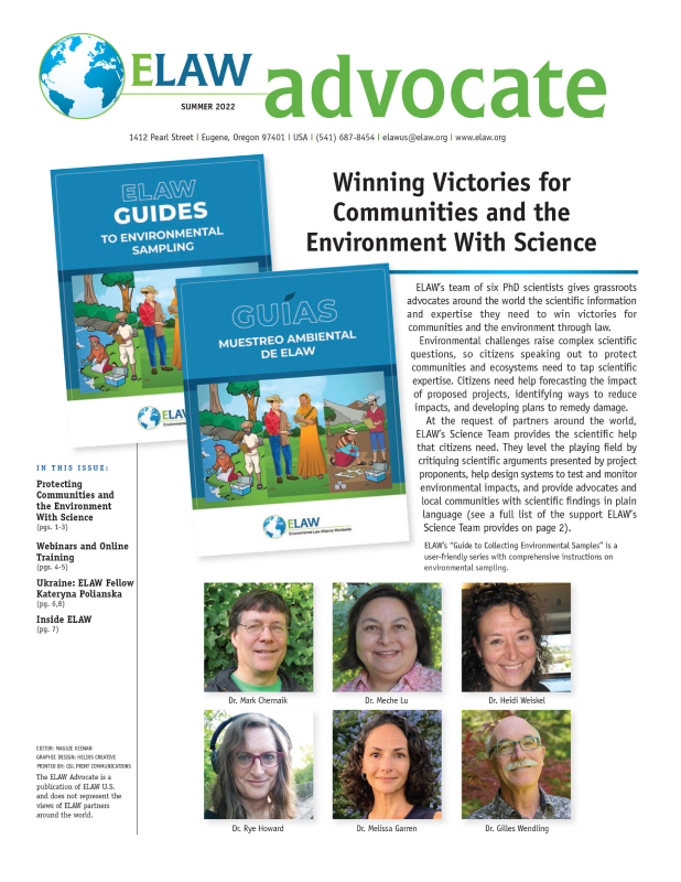 ELAW Advocate Summer 2022