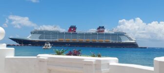 Cruise ship near Cozumel. PHOTO: CEMDA