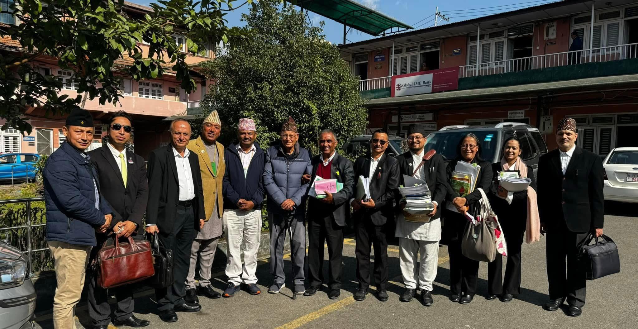 Nepalese environmental lawyers.