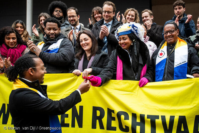 Dutch court human rights win.